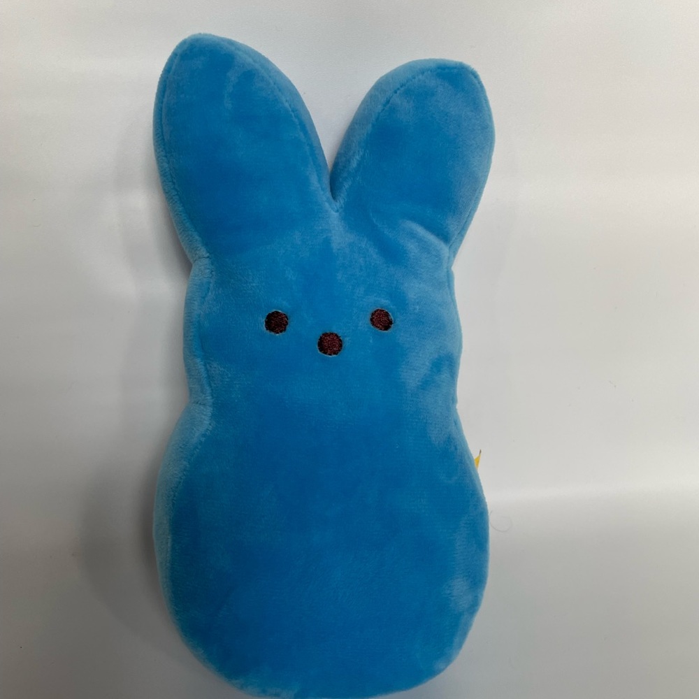 Blue 10” Peep Plush Bunny